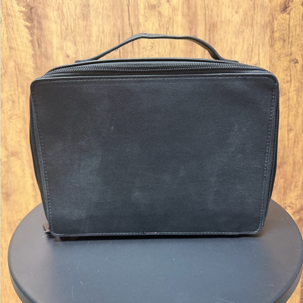 Chic Black Makeup Toiletry Bag